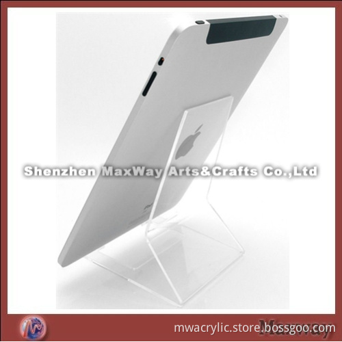 Transparent Skillful Acrylic Ipad Holder/Display